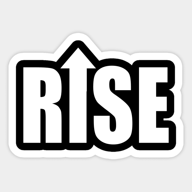 Rise! Sticker by CarlsenOP